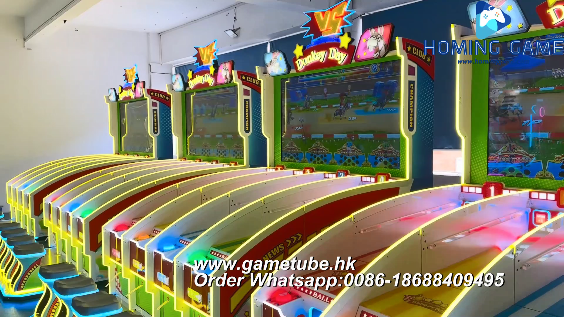 2025 New Donkey Day Racing Arcade Game Machine | Coin Operated Horse Racing Fun by HomingGame 2025 New Donkey Day Racing Arcade Game Machine | Coin Operated Horse Racing Fun by HomingGame