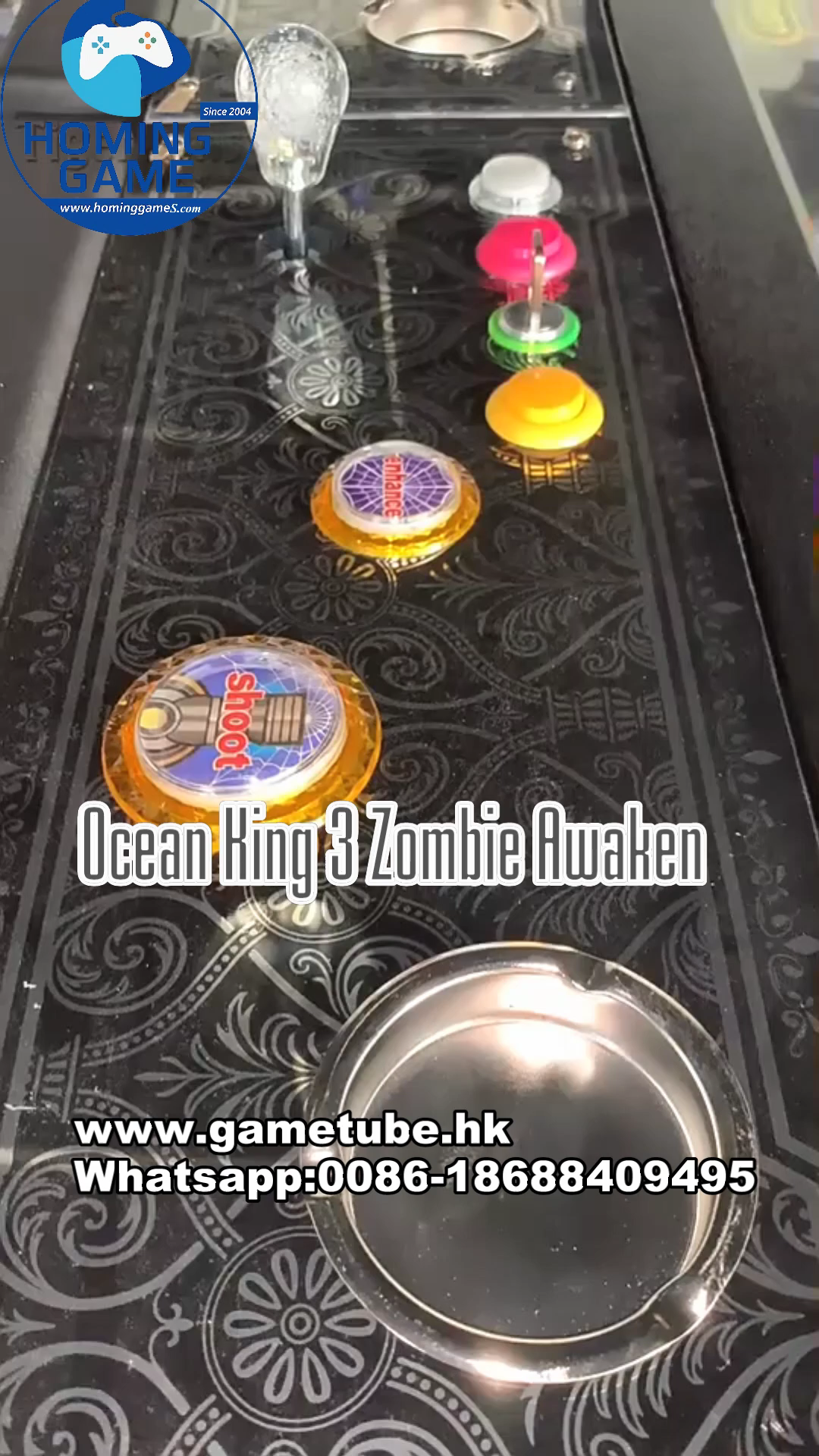 High-Profit Zombie Awaken Fishing Game Machine - Skill-Based 2/4/6/8/10 Player Fishing Arcade Game Machine Factory Direct