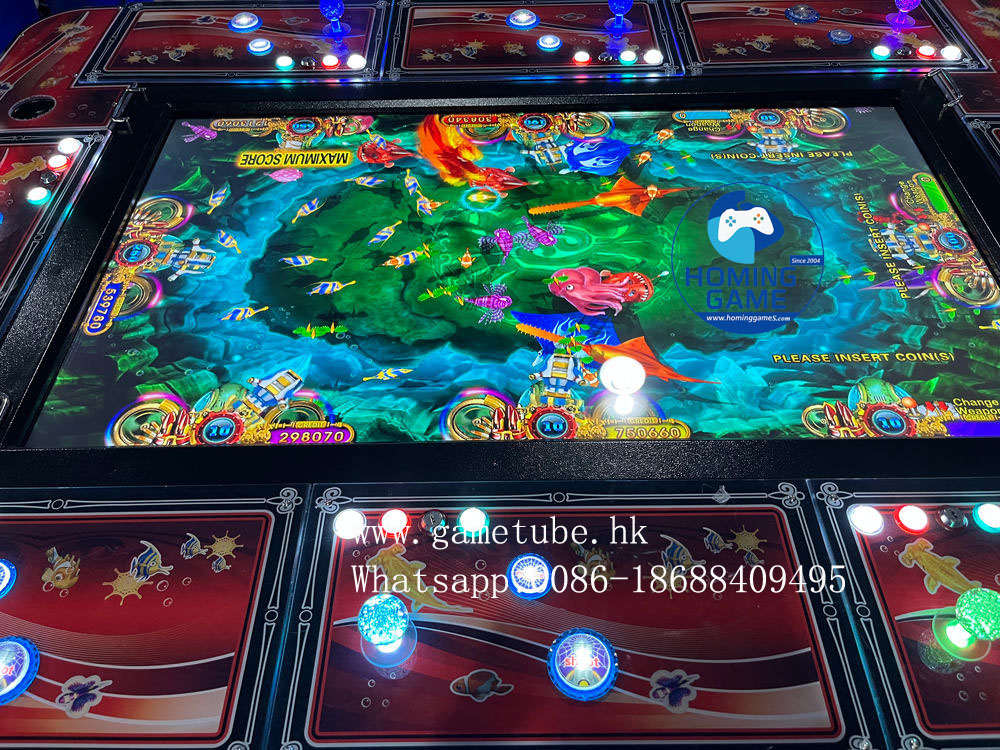 2026 Hot Sale 8 Player Fishing Table Game Machine | 55 Inch LCD Skill Fish Arcade Table | Homing Game Factory OEM 2026 Hot Sale 8 Player Fishing Table Game Machine | 55 Inch LCD Skill Fish Arcade Table | Homing Game Factory OEM