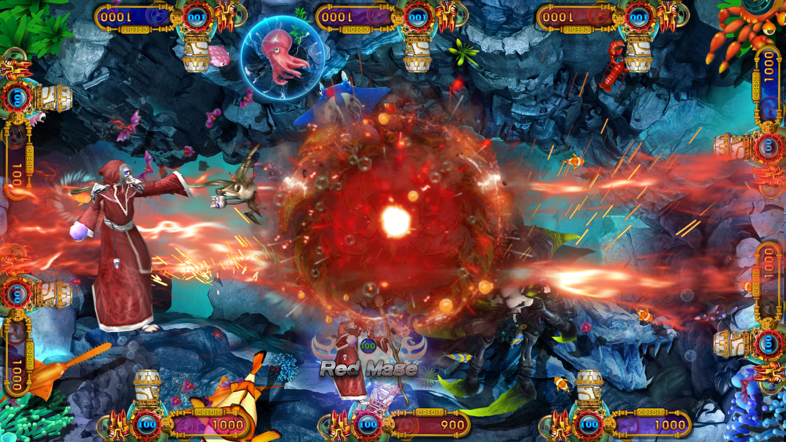 New HomingGame Fishing Game Machine Magic Awaken | High-Profit Arcade Table for USA & Asia Markets