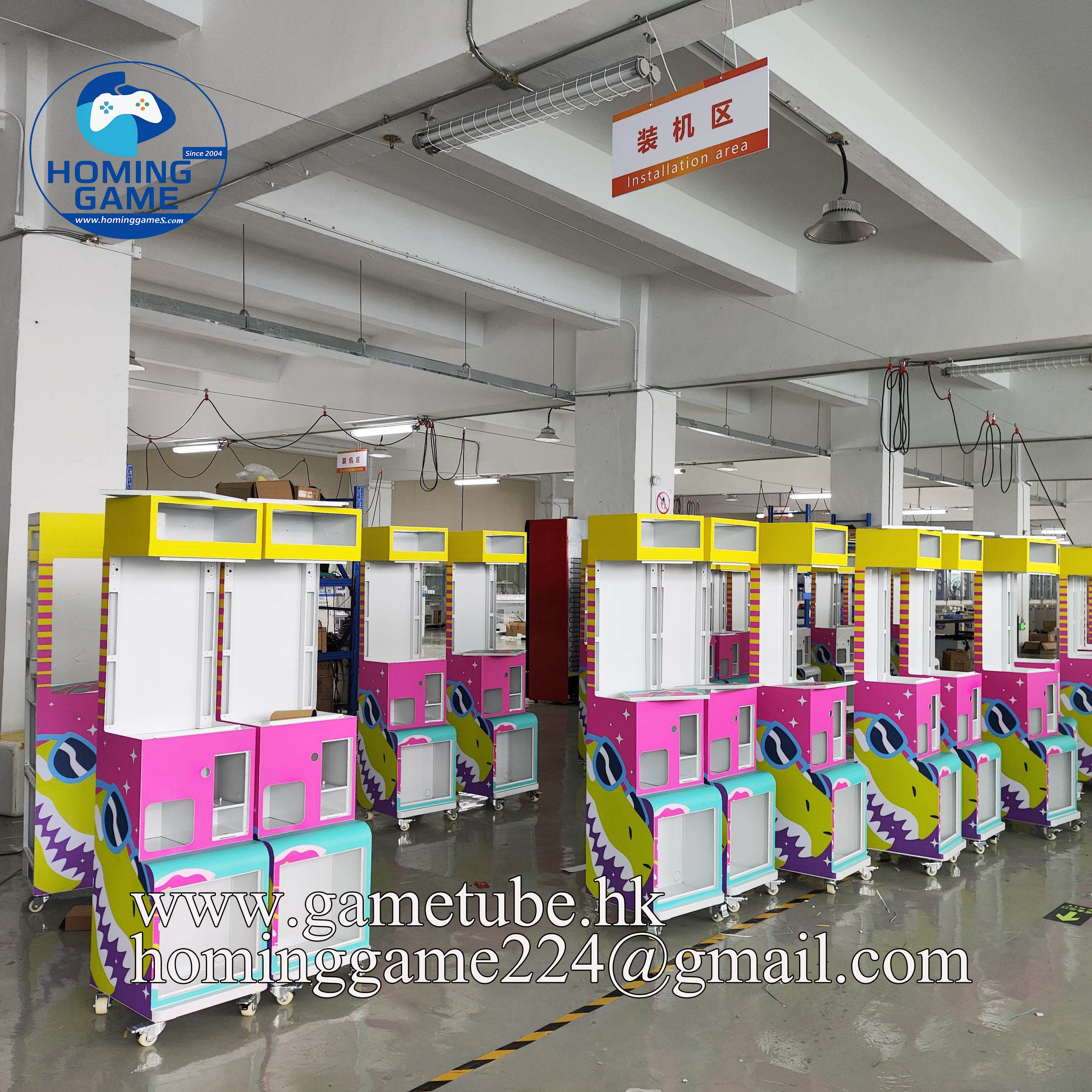 HomingGame Wholesale Super Mega Mini Claw Machine Coin Operated Toy Crane Game Machine with Custom PCB for Amusement Arcade Mall