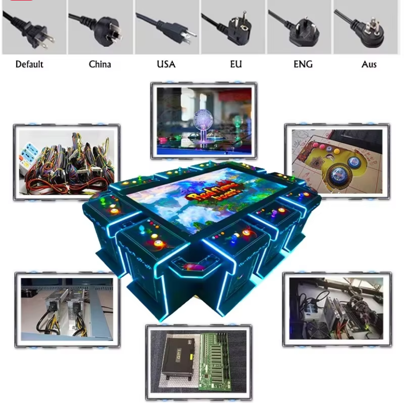 10 Players 85' Fishing Table Game Machine Fish Games Usa Ocean king Table Cabinet For Sale by HomingGame