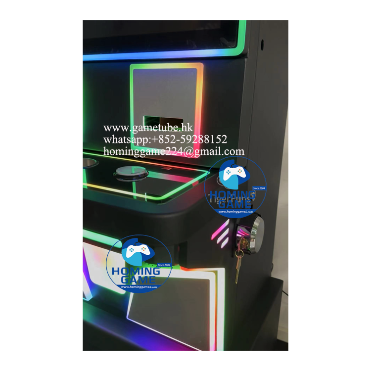 Factory Price 43 Inch Latest Vertical Skill Game Cabinet High Quality Touch Screen Slot Machine Housing Metal Casino Game Cabinet with Button Deck Factory Price 43 Inch Latest Vertical Skill Game Cabinet High Quality Touch Screen Slot Machine Housing Metal Casino Game Cabinet with Button Deck