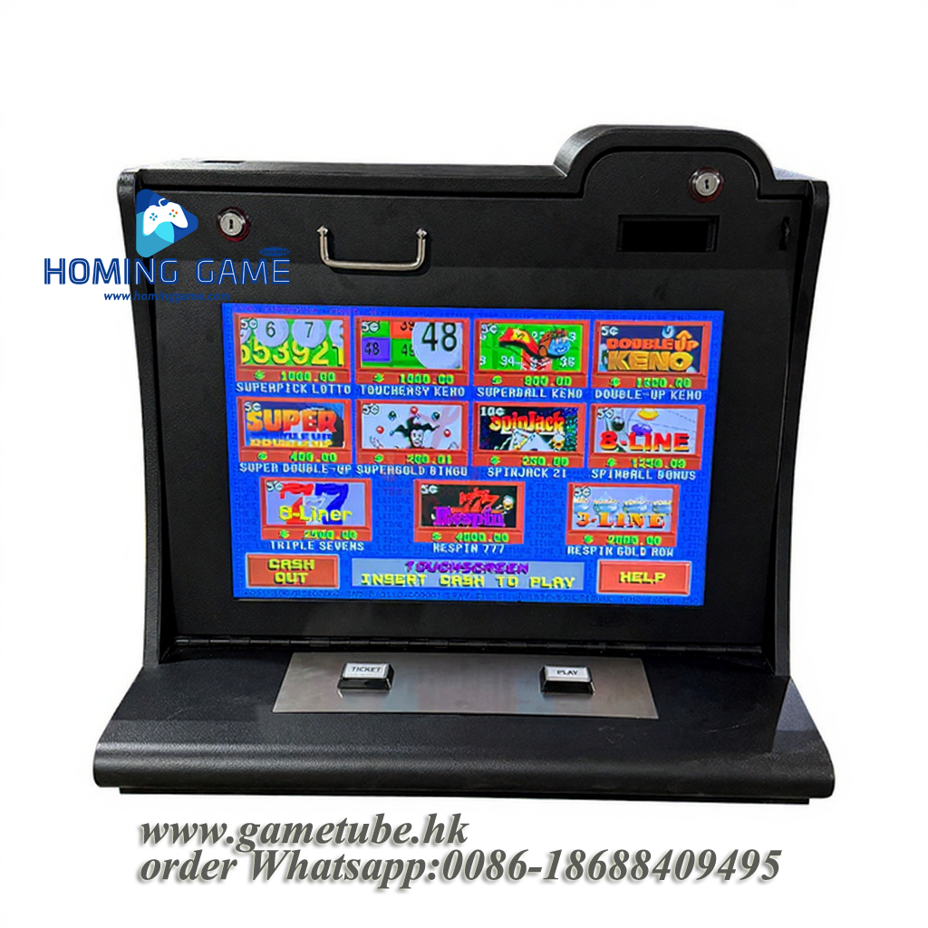 Factory Direct Pot O Gold 22” Metal Tabletop Arcade Game Machine Cabinet for Sale by HomingGame Factory Direct Pot O Gold 22” Metal Tabletop Arcade Game Machine Cabinet for Sale by HomingGame