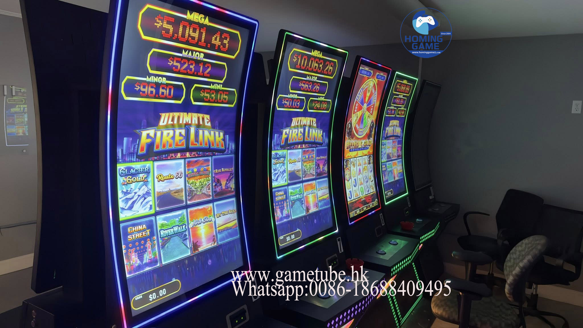 HomingGame Factory Price 10 Player Fishing Game Machine 86 Inch LCD Coin Operated Arcade Fish Hunter Table Ocean King 3 Plus Custom Software