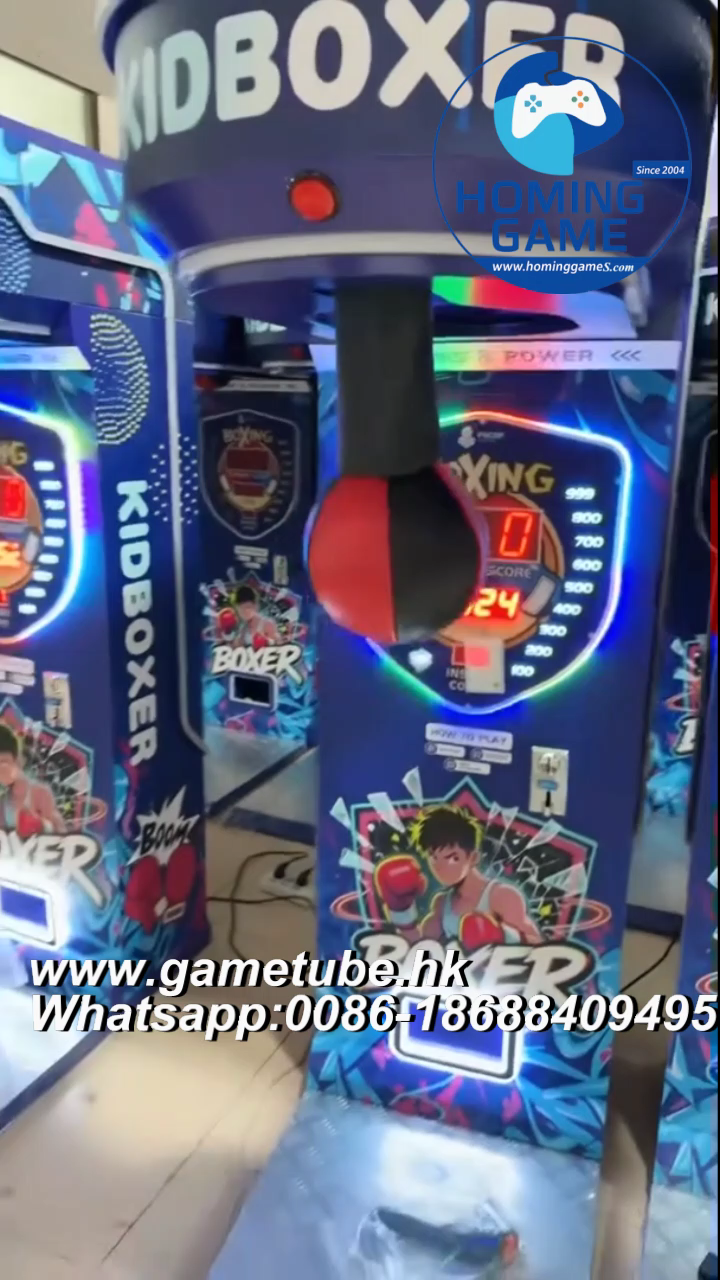 2026 Hot Sale Kids Boxing Arcade Game Machine | Punch Boxing Redemption Arcade Game for Sale | HomingGame Factory Direct