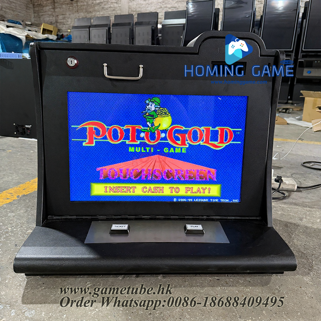 Factory Direct Pot O Gold 22” Metal Tabletop Arcade Game Machine Cabinet for Sale by HomingGame Factory Direct Pot O Gold 22” Metal Tabletop Arcade Game Machine Cabinet for Sale by HomingGame