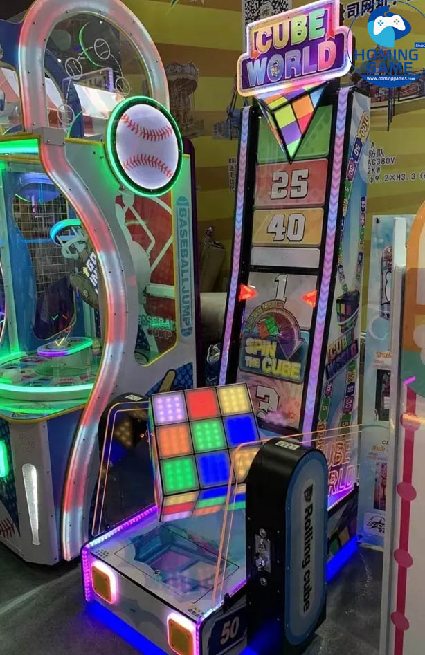 Coin Operated Cube World Football Ticket Redemption Game Machine – Factory Direct from HomingGame Coin Operated Cube World Football Ticket Redemption Game Machine – Factory Direct from HomingGame