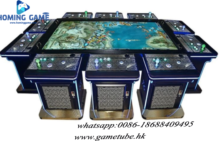 HomingGame Blue Color 10 players Fish Tables Fish Table Cabinet Fish Game Machine Table For Sale HomingGame Blue Color 10 players Fish Tables Fish Table Cabinet Fish Game Machine Table For Sale