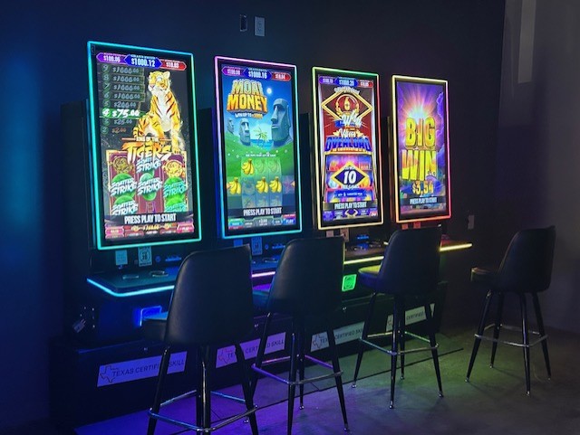 NEW OPENING: Granbury’s Hottest Gaming Destination is HERE!-HOT WHEELS GAME ROOM- All Skill Brand New 43 Inch Vertical Slot Table Game Machine