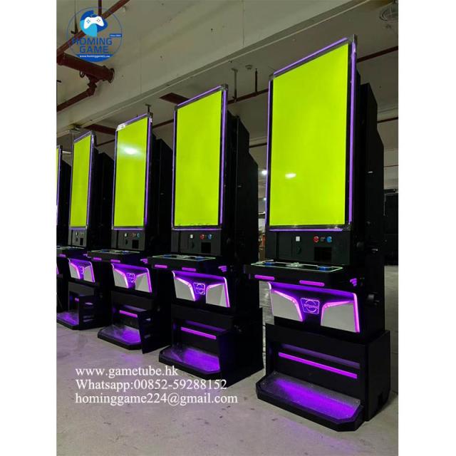 HomingGame 43-Inch Vertical Curved Skill Game Cabinet – Premium Upright Arcade System for Virginia Skill Game Market