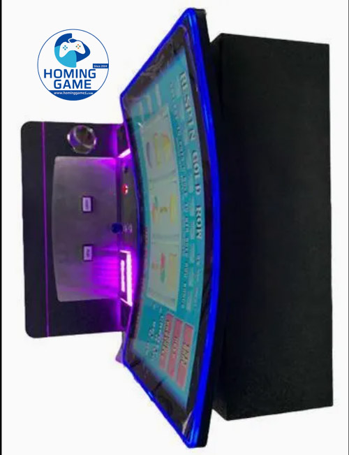HomingGame 2026 Deluxe POG Slot Table Machine - 27-Inch Curved Touch Screen POG Slot Cabinet - Professional Pot-of-Gold Skill Game Machine with Bill Acceptor & Printer - High-Profit POG Slot Table for US Market HomingGame 2026 Deluxe POG Slot Table Machine - 27-Inch Curved Touch Screen POG Slot Cabinet - Professional Pot-of-Gold Skill Game Machine with Bill Acceptor & Printer - High-Profit POG Slot Table for US Market