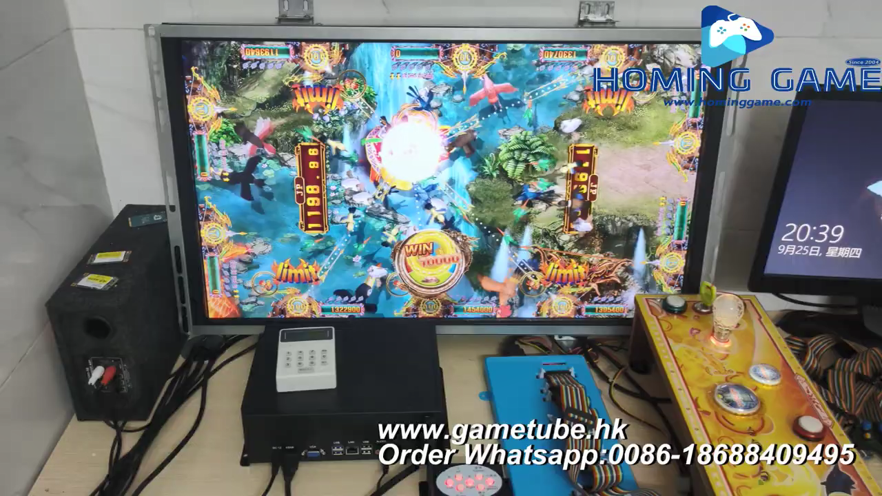 Factory Direct Lucky Birds Fishing Game Kits & Fishing Table Machines | HomingGame Original Supply