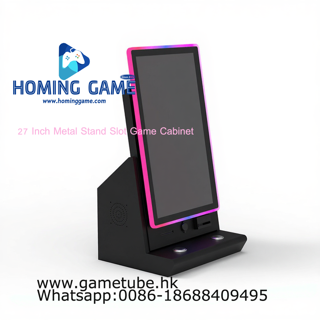 27 Inch Metal Stand Slot Game Cabinet | Factory Direct Skill Slot Machine by HomingGame 27 Inch Metal Stand Slot Game Cabinet | Factory Direct Skill Slot Machine by HomingGame