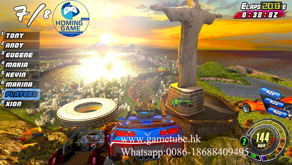 Cruis’n Blast Racing Video Arcade Game - Premium Simulator Game Machine | HomingGame Factory