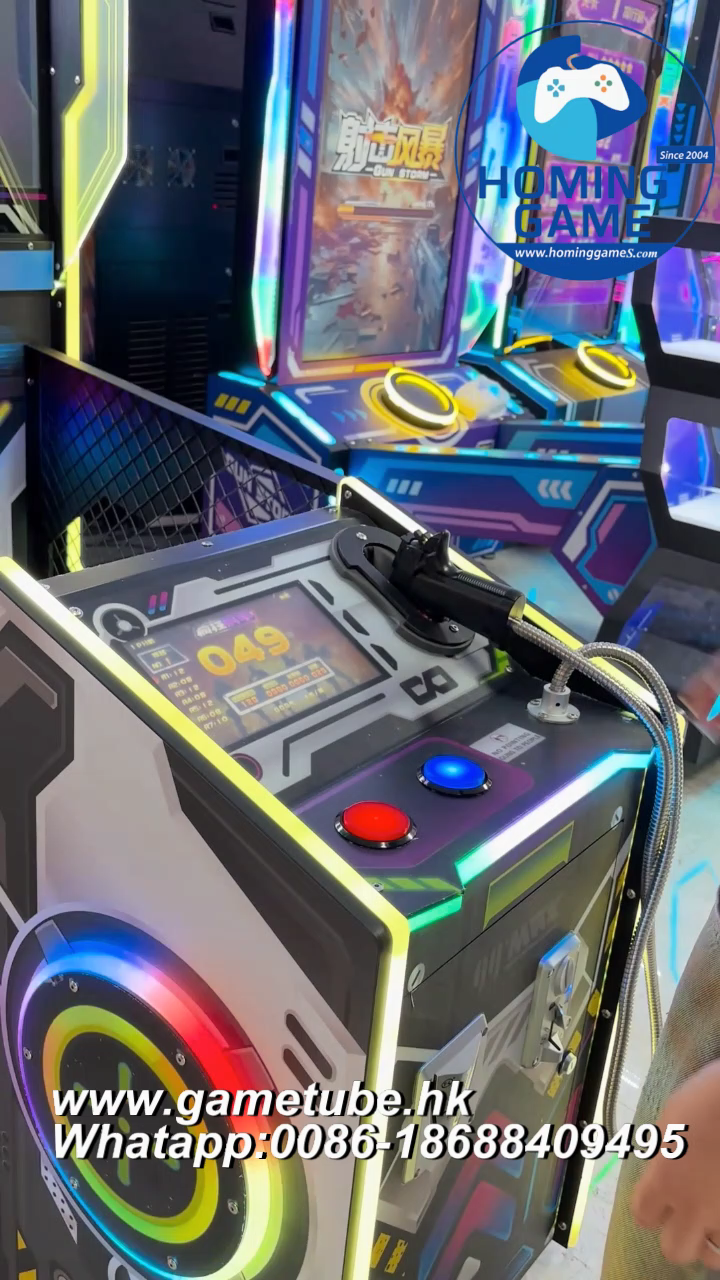 Crazy Shooter Gun Shooting Arcade Game Machine | Fast Gunman Shooting Game for Sale | HomingGame Factory Direct