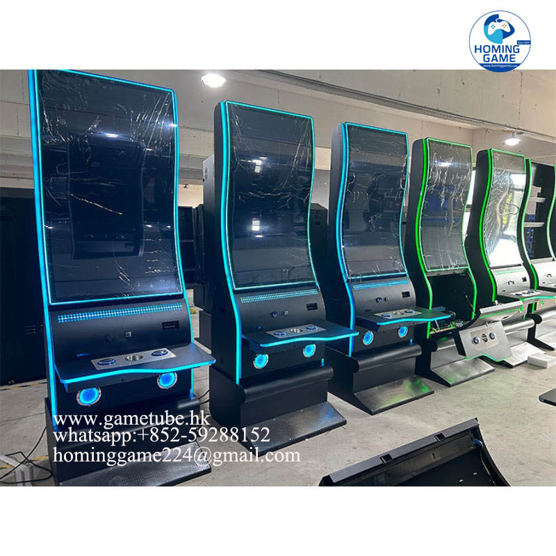55 Inch S-Curve Touch Monitor High Resolution Game Room Large Video Games Cabinet Metal Skill Game Machine Amusement Equipment — HomingGame Factory Direct