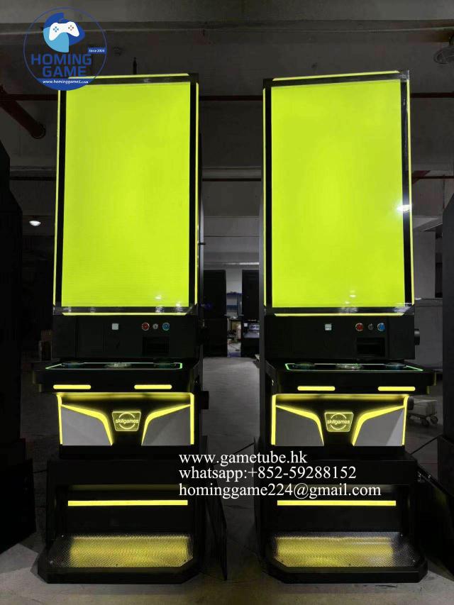 43-Inch Vertical TouchscreeHomingGamen Skill Game Cabinet – Industrial Metal Arcade Machine for FEC & Gaming Centers With Fusion 4,Fusion Plus,Huff and Puff,Fire Link Etc Skill Slot Game 43-Inch Vertical TouchscreeHomingGamen Skill Game Cabinet – Industrial Metal Arcade Machine for FEC & Gaming Centers With Fusion 4,Fusion Plus,Huff and Puff,Fire Link Etc Skill Slot Game