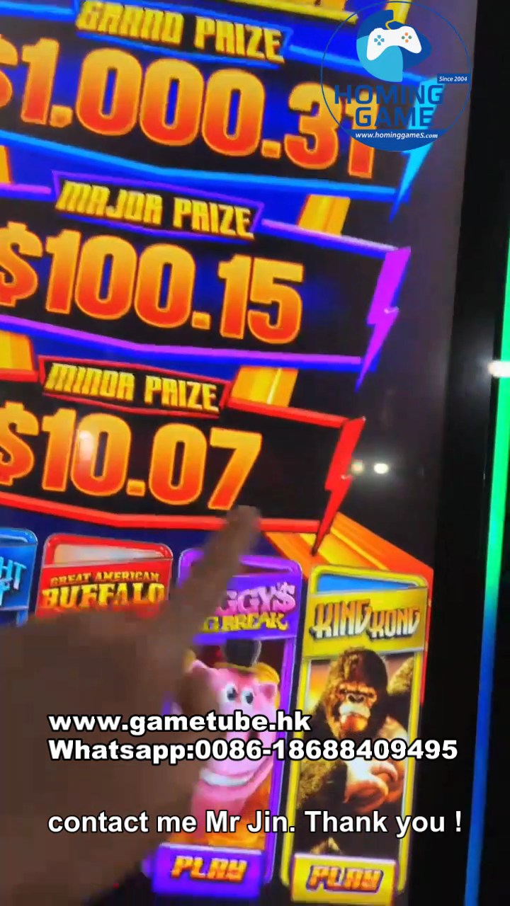 Master Guide: Setting HomingGame 32" & 43" Vertical & Curve Touch Skill Game Fusion Plus Motherboard Parameters Master Guide: Setting HomingGame 32" & 43" Vertical & Curve Touch Skill Game Fusion Plus Motherboard Parameters