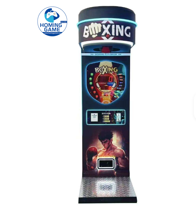 HomingGame Ultimate Big Punch Boxing Game Machine Coin Operated Ticket Redemption Boxer Fighter Game Machine with Punch Bag for Arcade Game Center HomingGame Ultimate Big Punch Boxing Game Machine Coin Operated Ticket Redemption Boxer Fighter Game Machine with Punch Bag for Arcade Game Center