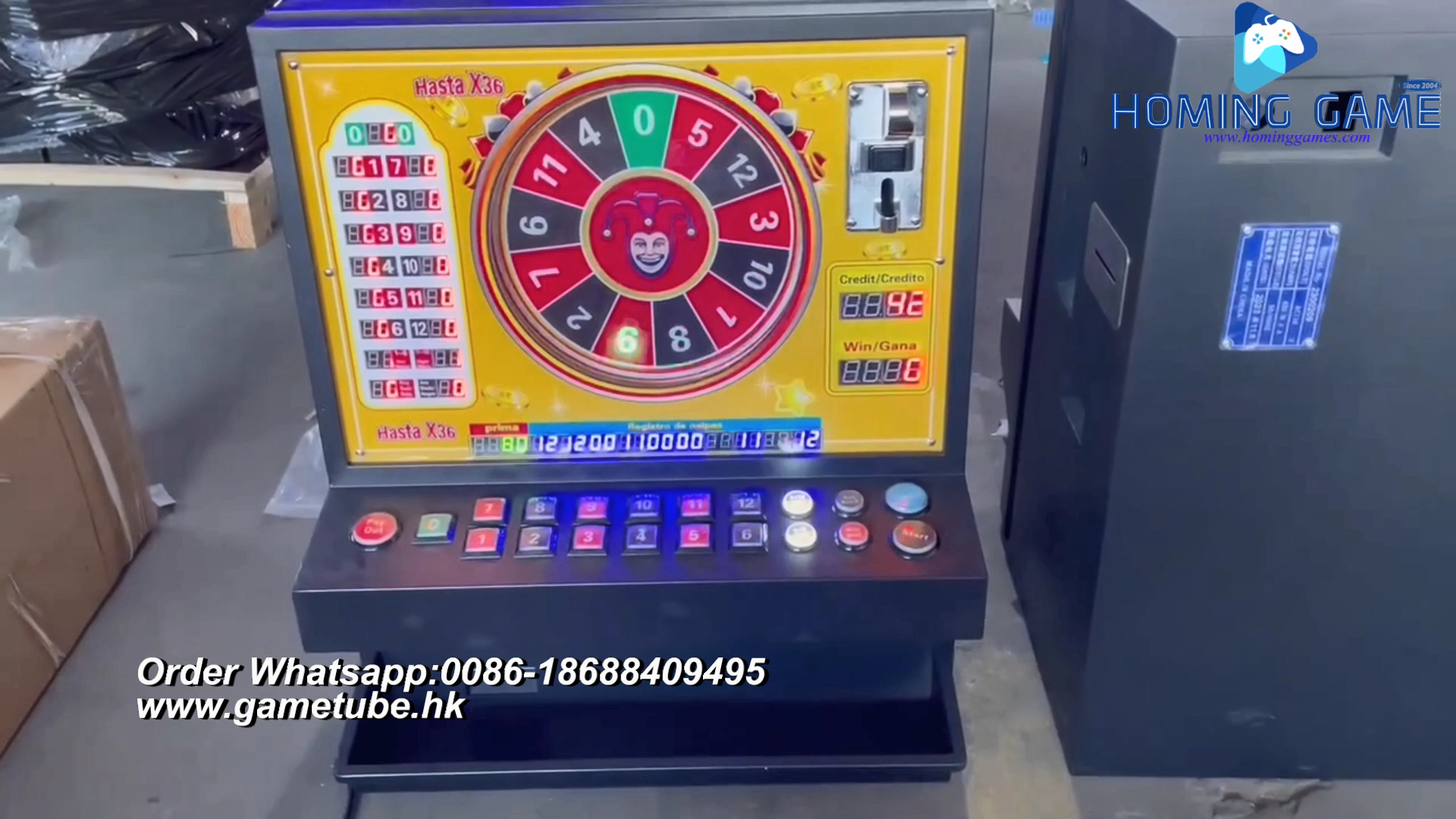 Factory Direct Sales Coin operated Game Machine Game Cabinet South America Hot Sale by HomingGame Factory Direct Sales Coin operated Game Machine Game Cabinet South America Hot Sale by HomingGame