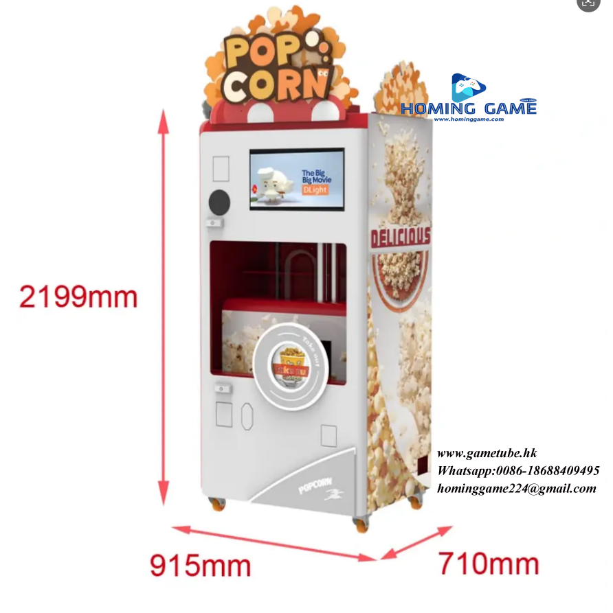 DIY popcorn vending machine DIY popcorn vending machine