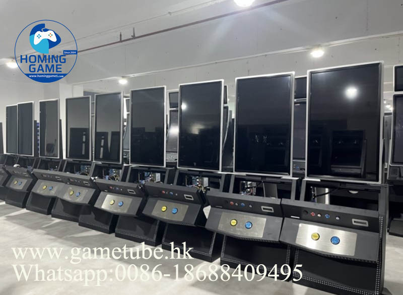 2026 Wholesale 43-Inch Flat Touchscreen Skill Game Machine | High-Profit Slot Style Gaming Cabinet | Factory Direct Price from HomingGame Factory
