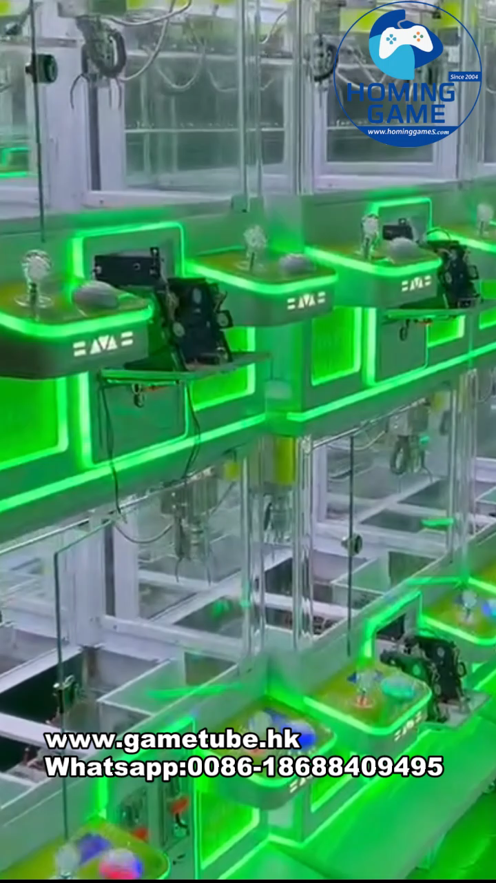 Factory Direct 4 Player Mini Crane Machine | Toy Catcher Prize Game for Sale Worldwide by HomingGame