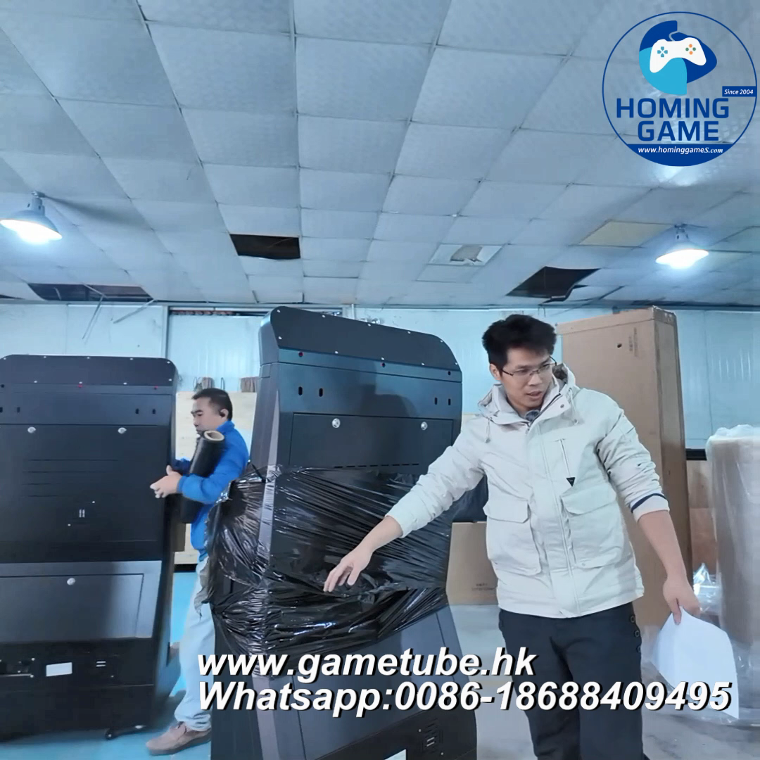 HomingGame Factory 2 Player Upright Fishing Game Machine HD Arcade Console - Professional Export Packing & Global Delivery HomingGame Factory 2 Player Upright Fishing Game Machine HD Arcade Console - Professional Export Packing & Global Delivery