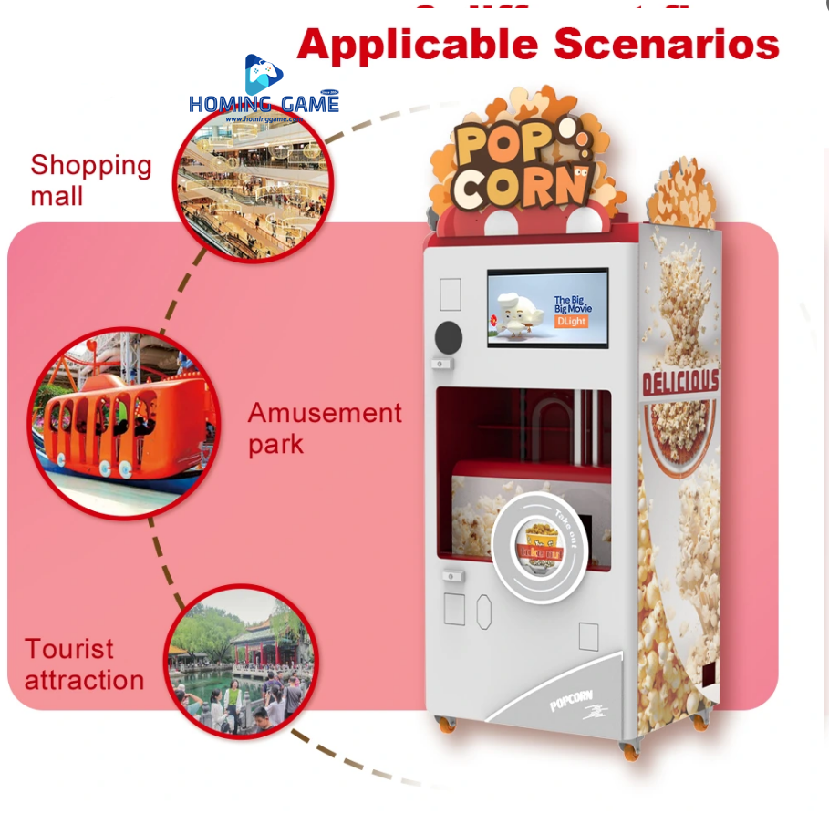 DIY popcorn vending machine DIY popcorn vending machine