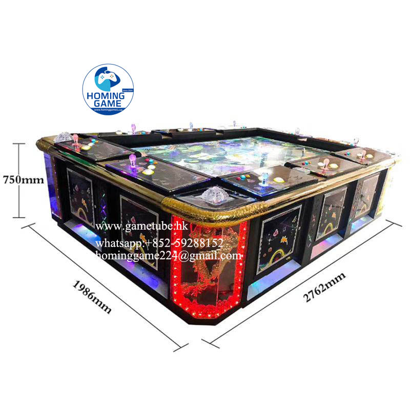 HomingGame Factory Custom 4/6/8/10 Players Multi Fish Game Table Fish Hunter Arcade Machine High Profit Skill Gambling Game Board for Amusement Center
