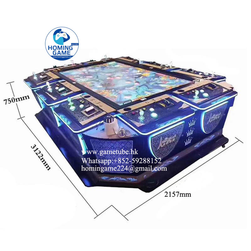 HomingGame Factory Custom 4/6/8/10 Players Multi Fish Game Table Fish Hunter Arcade Machine High Profit Skill Gambling Game Board for Amusement Center