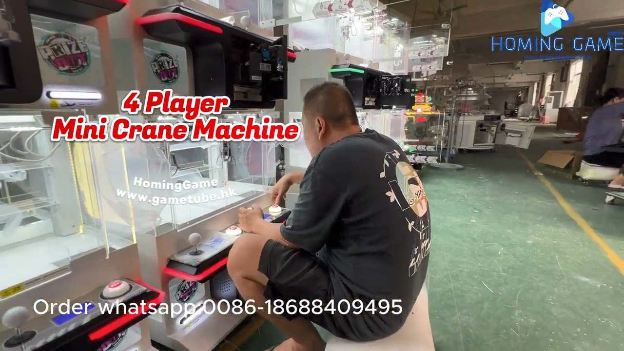  4 player Mini Crane Machine 