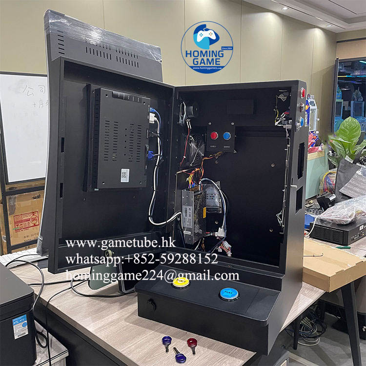 Wholesale OEM/ODM 27 Inch Curved Screen Slot Game Machine – Table Top Touch Screen Skill Slot & Casino Game Cabinet Shell for Bar, Pub, and Arcade Centers