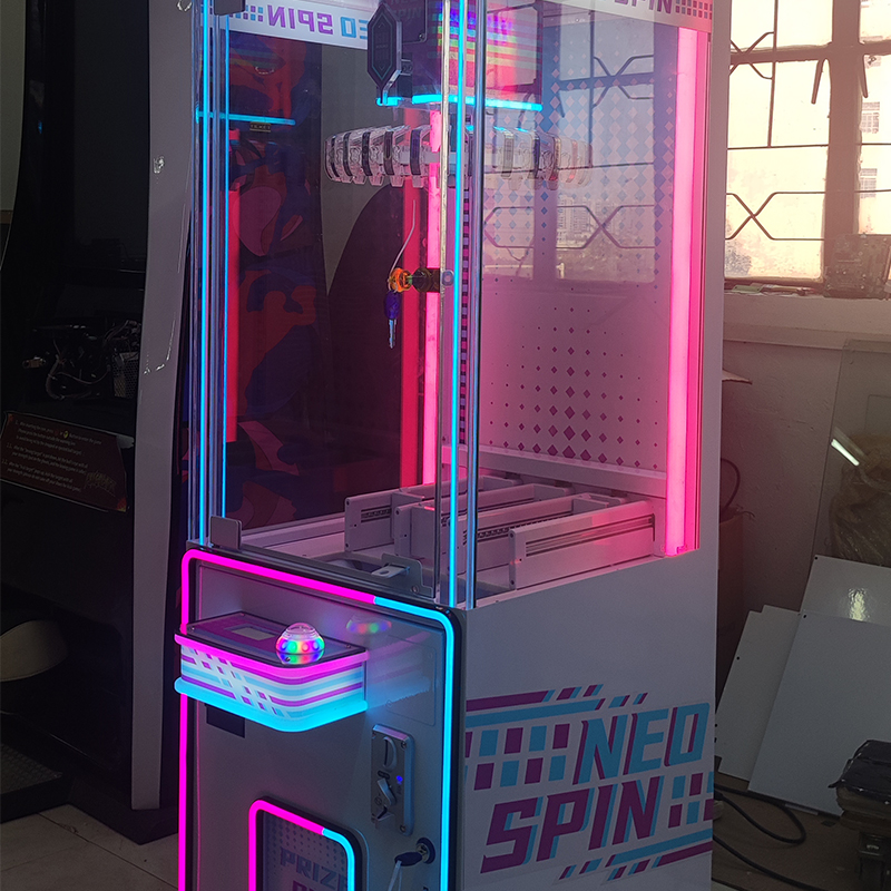HomingGame Mini Clip Skill Coin Operated Game Arcade Machine Neo Spin Claw Crane and Clip Clamping Gift Machine With Prize Locker #shortsVideo HomingGame Mini Clip Skill Coin Operated Game Arcade Machine Neo Spin Claw Crane and Clip Clamping Gift Machine With Prize Locker #shortsVideo