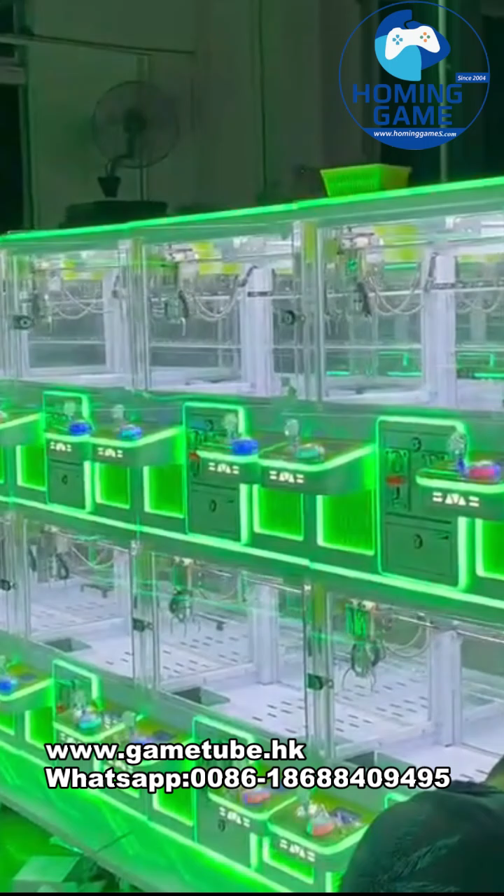 Factory Direct 4 Player Mini Crane Machine | Toy Catcher Prize Game for Sale Worldwide by HomingGame