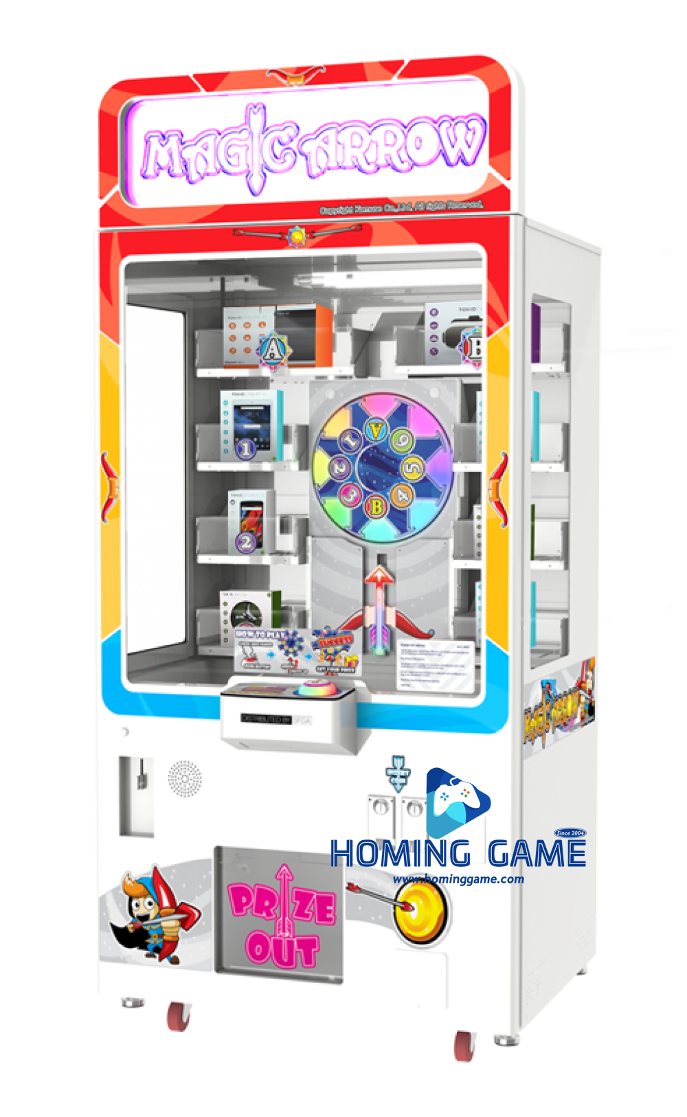 Magic Arrow Prize Redemption Arcade Machine | Skill Game Original by HomingGame #prizegamemachine Magic Arrow Prize Redemption Arcade Machine | Skill Game Original by HomingGame #prizegamemachine