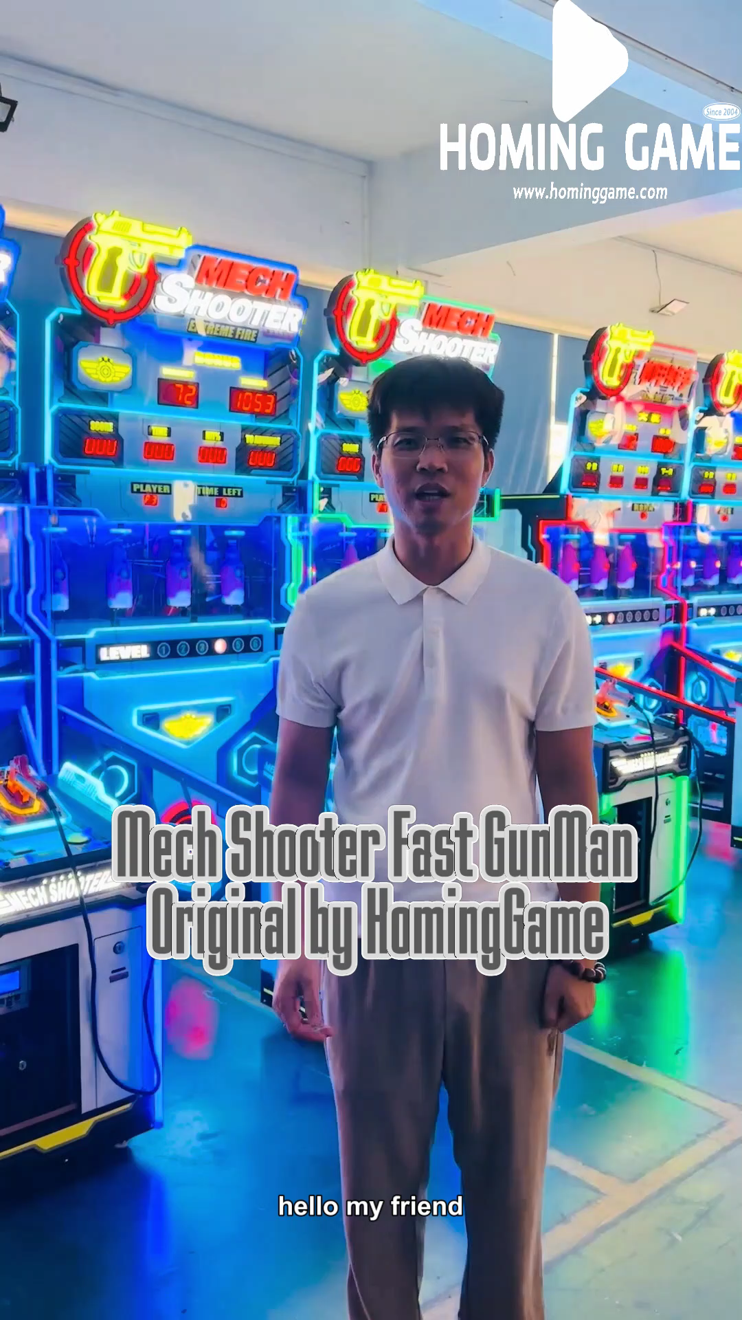  Fast Gunman Coin Operated Shooter Arcade Machine | High Profit Mech Shooting Game by HomingGame