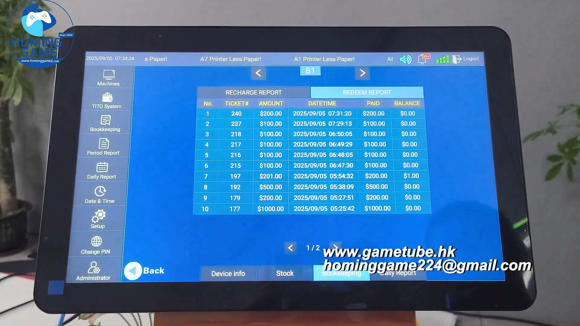 Smart Automated Arcade Cash Kiosk – Self-Service Recharge & Ticket Redemption ATM Terminal for 32 inch Slot Game And 43 inch Slot table game machine Smart Automated Arcade Cash Kiosk – Self-Service Recharge & Ticket Redemption ATM Terminal for 32 inch Slot Game And 43 inch Slot table game machine