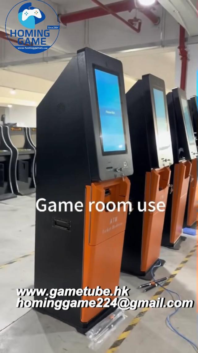 HomingGame 2026 Interactive Touchscreen Ticket Redemption Kiosk – High-Speed Automated Payout Station for FEC & Arcades