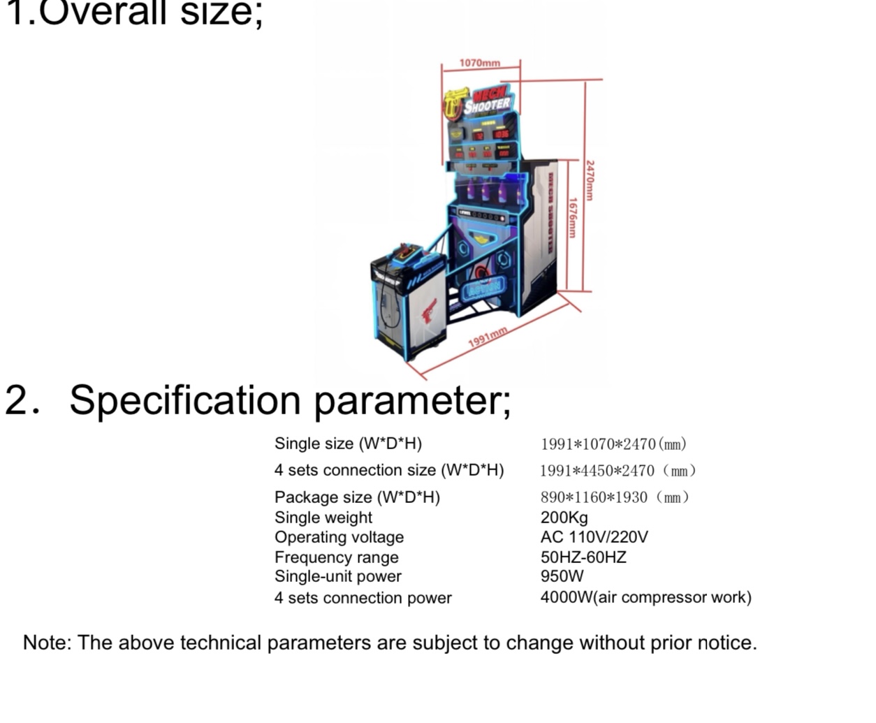 Coin Operated Mech Shooter Fast Gunman Arcade Shooting Game Machine for Sale by HomingGame Coin Operated Mech Shooter Fast Gunman Arcade Shooting Game Machine for Sale by HomingGame