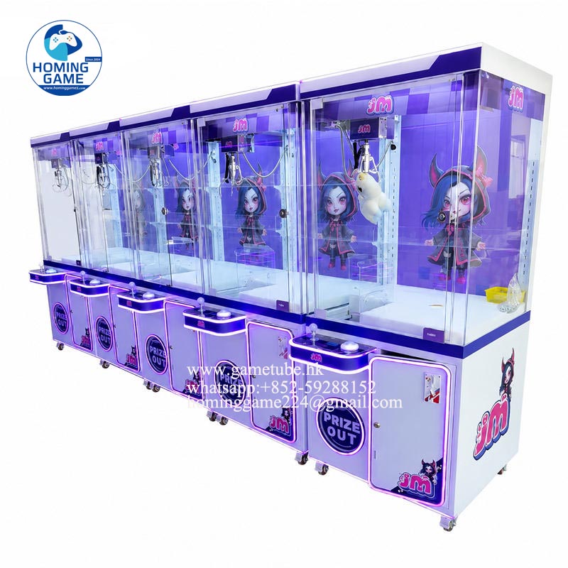 HomingGame Factory Price Full Size Coin Operated Arcade Claw Machine – Plush Toy Vending & Gift Crane Game Machine HomingGame Factory Price Full Size Coin Operated Arcade Claw Machine – Plush Toy Vending & Gift Crane Game Machine