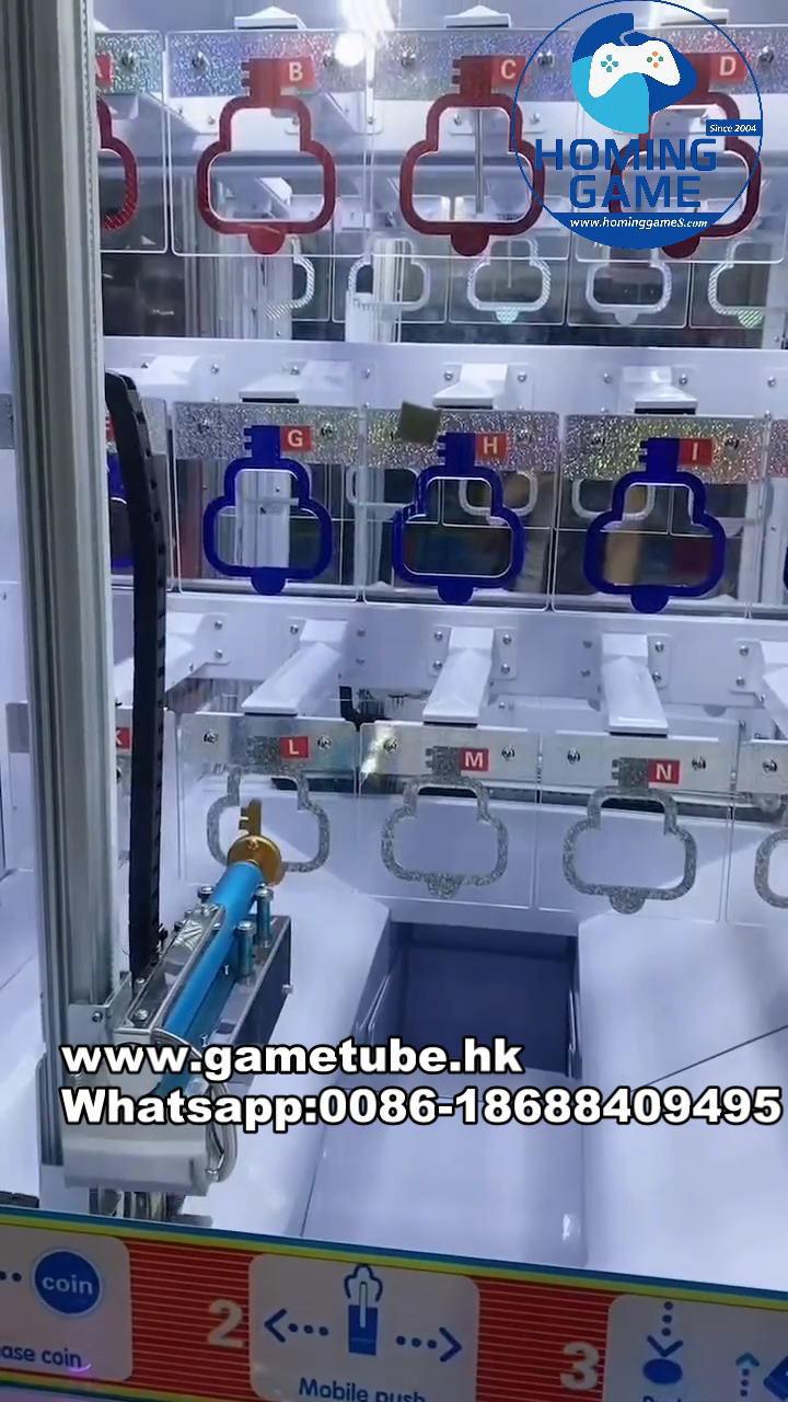 2026 Hot Sale Key Master Instant Win Prize Arcade Game Machine | Skill Prize Redemption Game for Sale | HomingGame Factory OEM