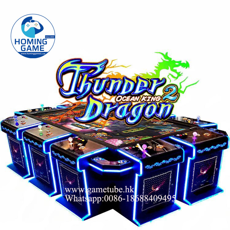 HomingGame High-Profit 8/10 Player Fishing Game Machine Ocean King 2 Thunder Dragon Fishing Game Machine Arcade Fishing Table Game Machine for Sale HomingGame High-Profit 8/10 Player Fishing Game Machine Ocean King 2 Thunder Dragon Fishing Game Machine Arcade Fishing Table Game Machine for Sale