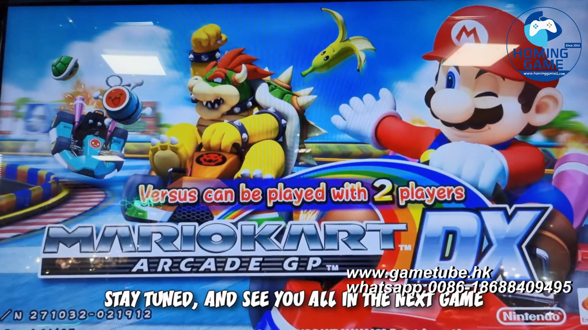 Mario Kart Arcade GP DX Racing Car Game Machine | 42" HD Display, 2-Player Linkable Arcade Simulator for Game Center | 2026 New Edition by HomingGame Mario Kart Arcade GP DX Racing Car Game Machine | 42" HD Display, 2-Player Linkable Arcade Simulator for Game Center | 2026 New Edition by HomingGame