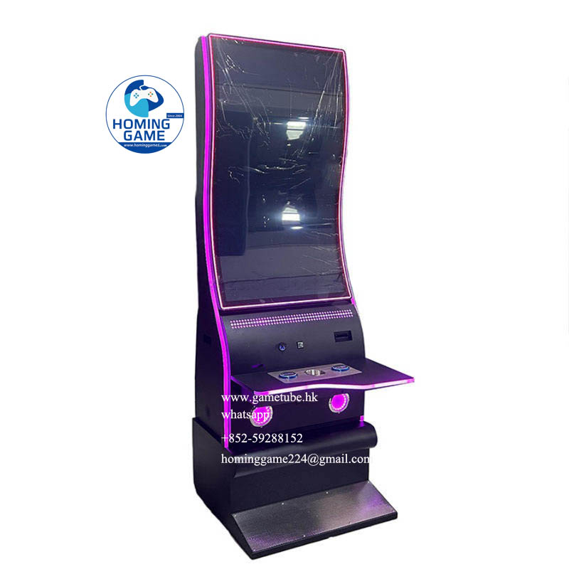 55 Inch S-Curve Touch Monitor High Resolution Game Room Large Video Games Cabinet Metal Skill Game Machine Amusement Equipment — HomingGame Factory Direct