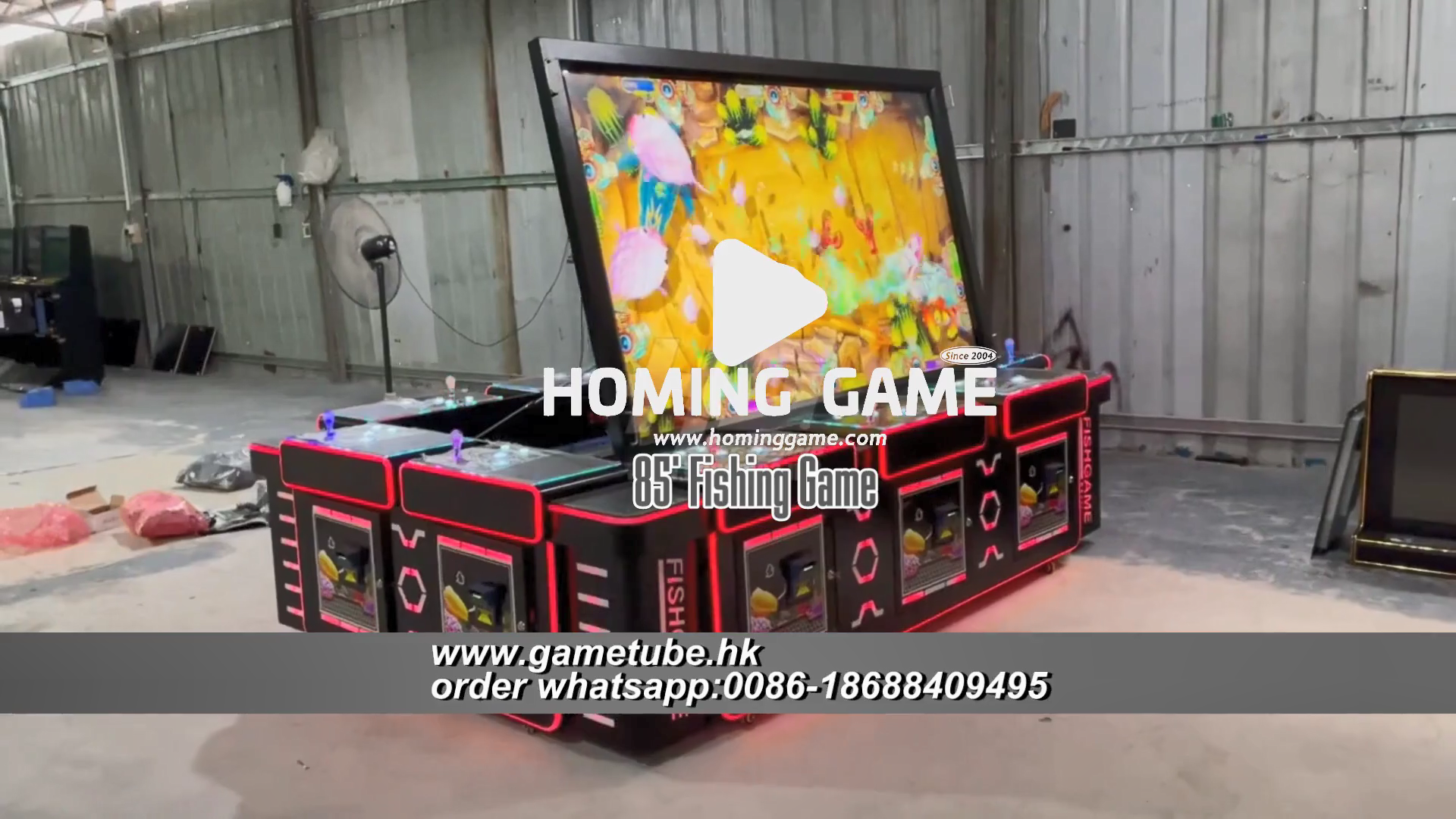 USA Hot 85” 10-Player Fishing Table Arcade Machine | Highest Profit Model Direct from HomingGame USA Hot 85” 10-Player Fishing Table Arcade Machine | Highest Profit Model Direct from HomingGame