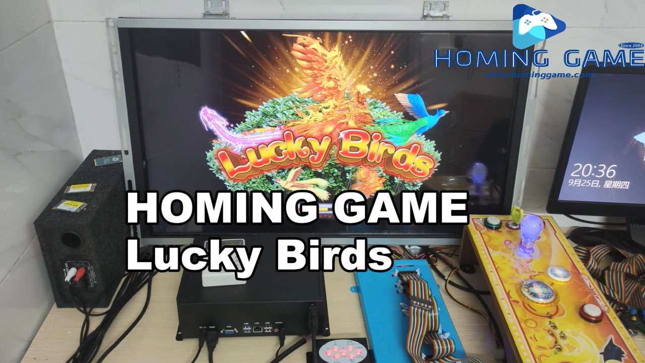 Factory Direct Lucky Birds Fishing Game Kits & Fishing Table Machines | HomingGame Original Supply