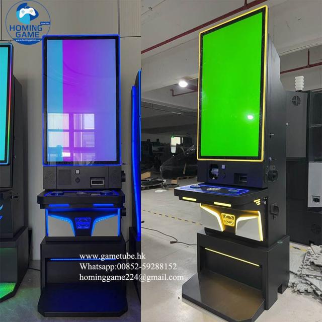 HomingGame 43-Inch Vertical Curved Skill Game Cabinet – Premium Upright Arcade System for Virginia Skill Game Market