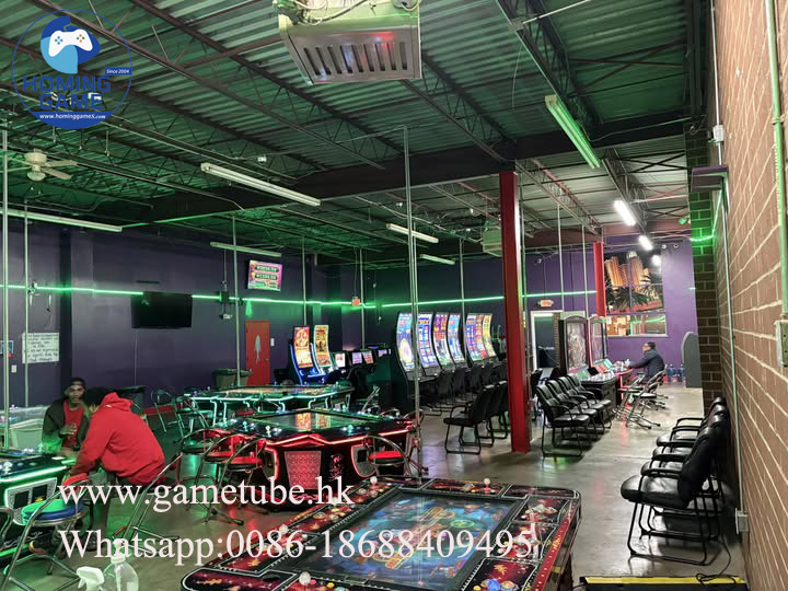 HomingGame Factory Price 10 Player Fishing Game Machine 86 Inch LCD Coin Operated Arcade Fish Hunter Table Ocean King 3 Plus Custom Software